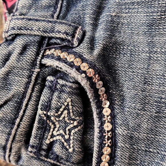 Levi's girl's flare jeans with star detail - Picture 7 of 7